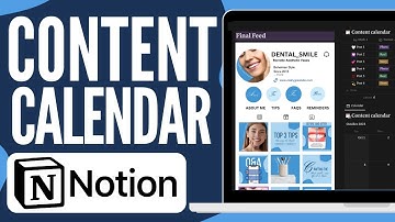 How to create Social Media Content Calendar in notion + FREE template ( 2025 )