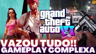 GTA 6  Novas mecânicas de gameplay são descobertas em vídeos vazados