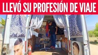 MOTORHOME + peluquería | Viaja por Argentina cortando el pelo