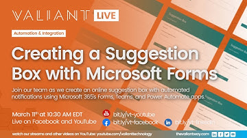 Creating a Suggestion Box with Microsoft Forms