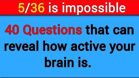 CAN YOU SCORE ABOVE 5 IN THIS QUIZ? ONLY ELDERS WITH ACTIVE BRAIN CAN! #quiz 236