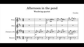 Afternoon in the pond - Wind Quartet