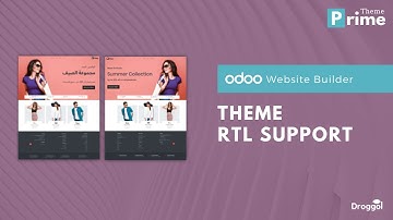 RTL support Odoo Website | Theme Prime