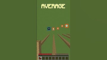 CLUTCH POV: NOOB VS AVERAGE VS PRO VS HACKER #minecraft #mcshorts #shortvideo