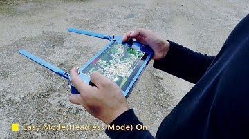 JTT SPIDER C85 Headless Mode for easy controlling of UAV
