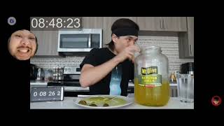 1 Gallon Jar of Pickles CHALLENGE REACTION