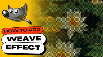 How to Add a Weave Effect to Images in GIMP