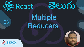 #react #redux  #reactRedux 03 React Redux Tutorial   Multiple Reducers in Telugu