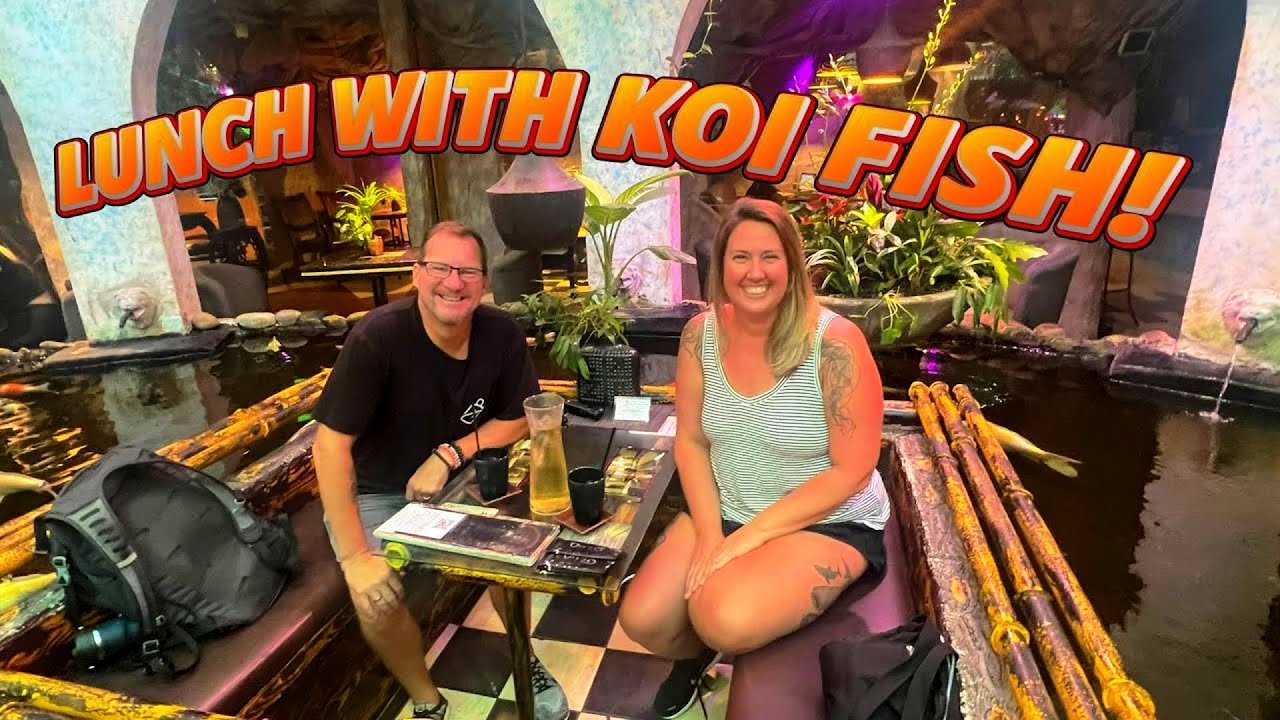 Our Morning at a Koi Fish Cafe In Ho Chi Minh City - Oasis Cafe