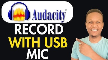 How To Record On Audacity With USB Mic