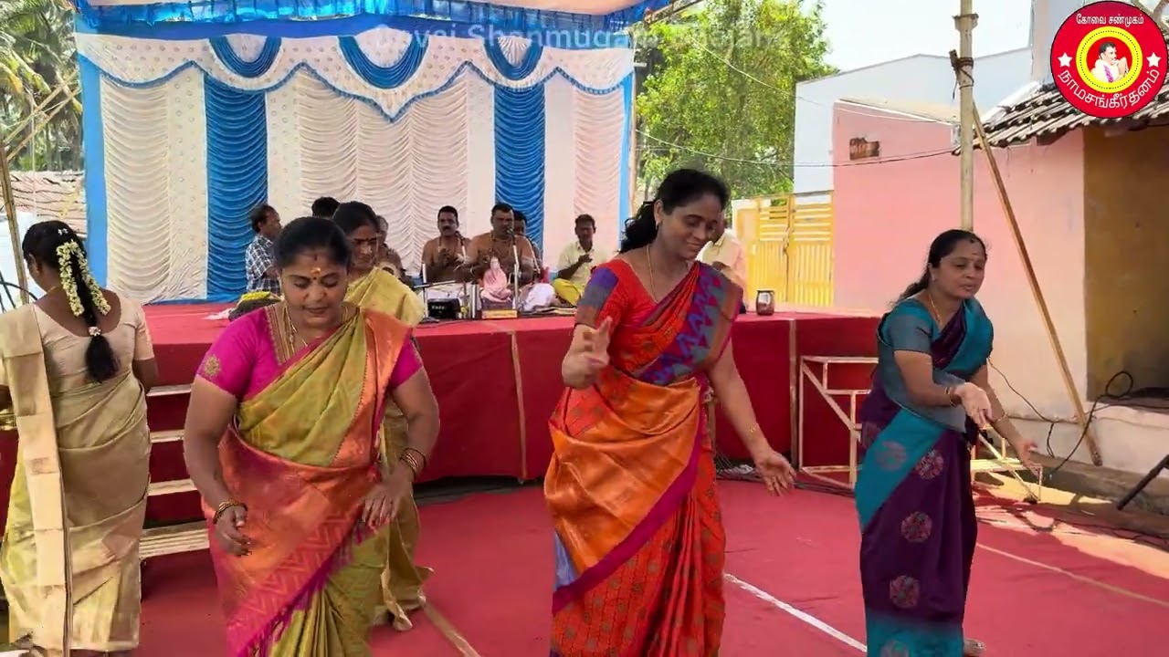 🔴ராதிகா கண்ணனிடம் கோபம் கொண்டு சென்றான்🪈 | பிருந்தாவன நடனம் | Covai  Shanmugam Bhajans 🙏