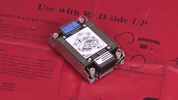 Lenovo ThinkEdge SE450 installing a heat sink Torx T30 nut