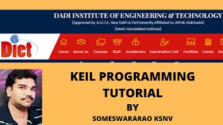 KEIL Programming Tutorial for Beginners (8051)