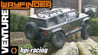 HPI Venture Wayfinder. First Rock Test