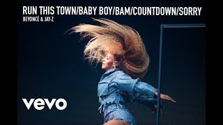 Beyoncé \& Jay-Z - Run This Town\/Baby Boy\/Mi Gente\/Mine\/BAM\/Countdown\/Sorry (Live at OTR II DVD)