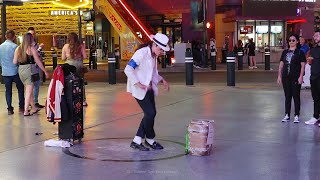 Michael Jackson &quot;Gets down on Fremont Street&quot; Las Vegas (MT) MMXXI