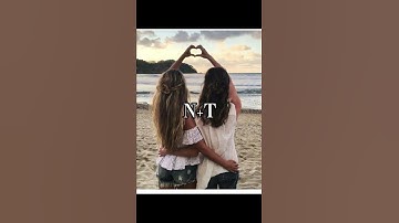 Initials that will be best friends forever and ever!! #besties ❤️ 👯‍♀️ ♾