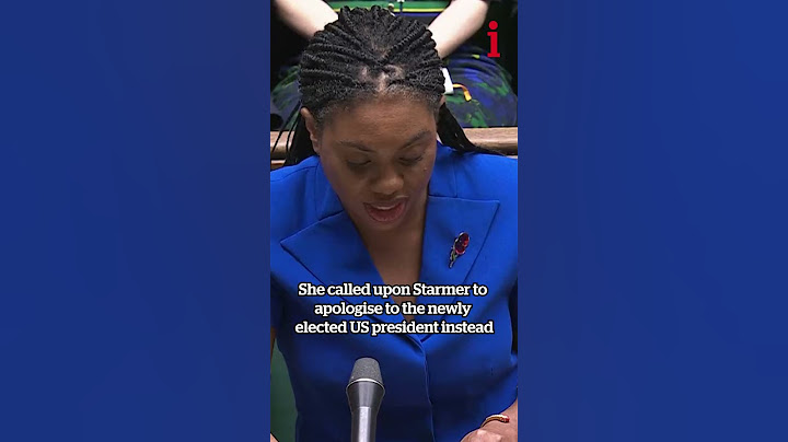 Kemi Badenoch and Keir Starmer clash over David Lammy and Donald Trump
