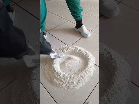 أسرع طريقة لملأ فواصل بلاط السيراميك