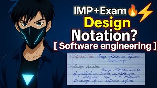 🔥 Design Notation in Software Engineering | Simple Explanation in Hindi | BCA 3rd Sem.