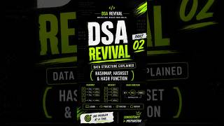 The Secret Behind O(1) Search | Hash Functions Explained. DSA Revival #02 #coding #hashmap