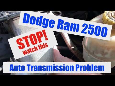 Do NOT Replace Your Transmission Before You Watch This!  Dodge Ram Transmission