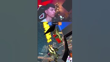 Clipping On A Toxic Player… #rocketleague