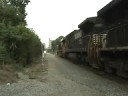 Norfolk Southern light engine move at Howell