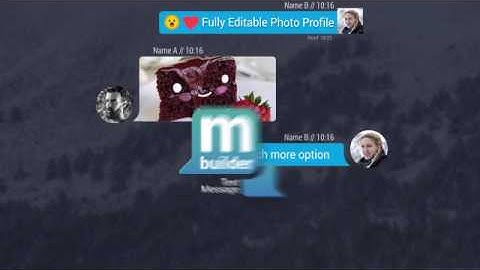 Text Message Builder | After Effects (AE) Template VideoHive | 19883232