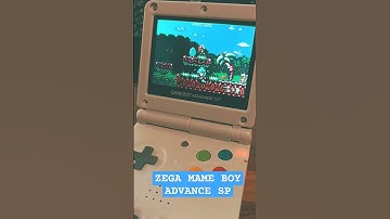 Zega Mame Boy Advance SP  #gameboyadvancesp  #gaming #retrogaming Raspberry Pi Kit