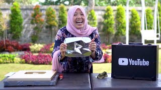 Unboxing Diamond Play Button Dan Give Away 14 Juta Rupiah