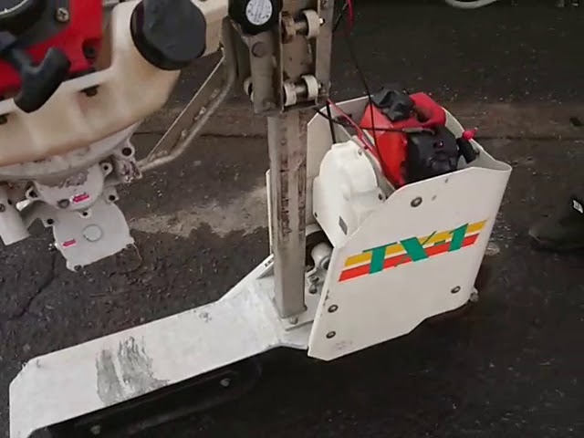 落合 OCHIAI 自走茶刈り機 TX1 引き取り使用頻度少ない