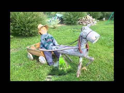 Благоустройство участка Садовые фигурки в декоре сада