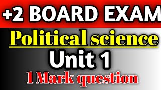 2nd year political science MCQ question mychsecla+2ss