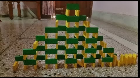 How to make a Domino Pyramid || Tutorial for beginners || Domino#3 Squad |