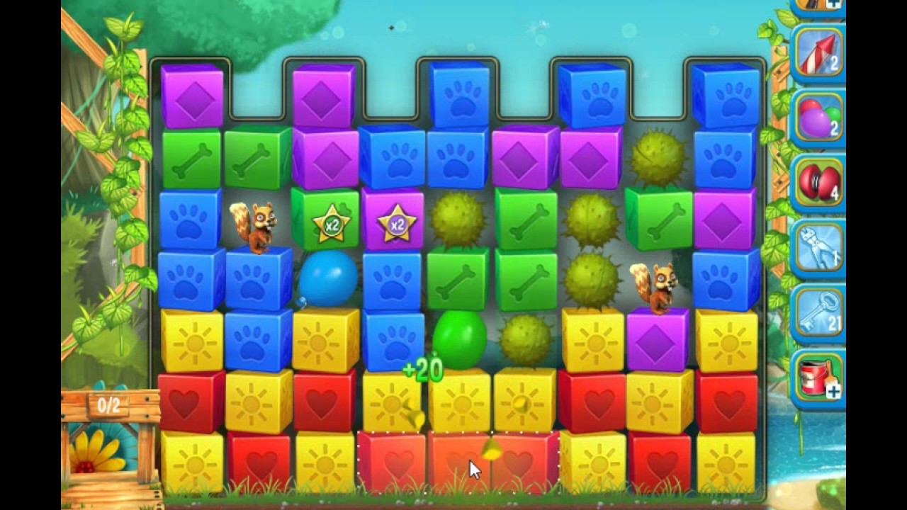 Pet Rescue Saga, Pet Island, 14th April 2017, level 2 😈 ►TOBIAS DEAMON◄