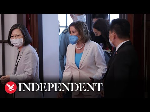 Live: Nancy Pelosi leaves Taiwan after controversial visit