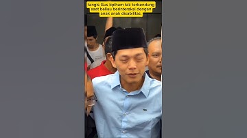 Gus iqdam menangis saat berinteraksi dengan anak disabilitas 😢#gusiqdham #gusiqdamhariini