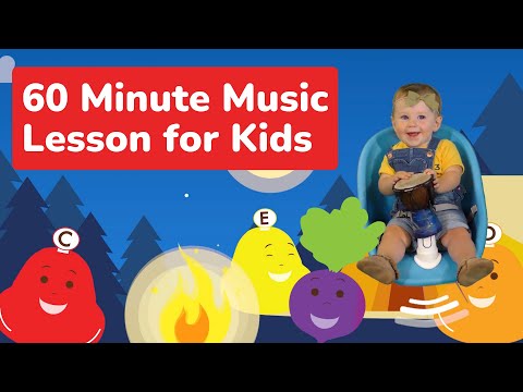 Sweet Beets Sing-along, Solfege Signs, Nursery Rhymes & Mr Rob - Music Lesson for Kids + Toddlers