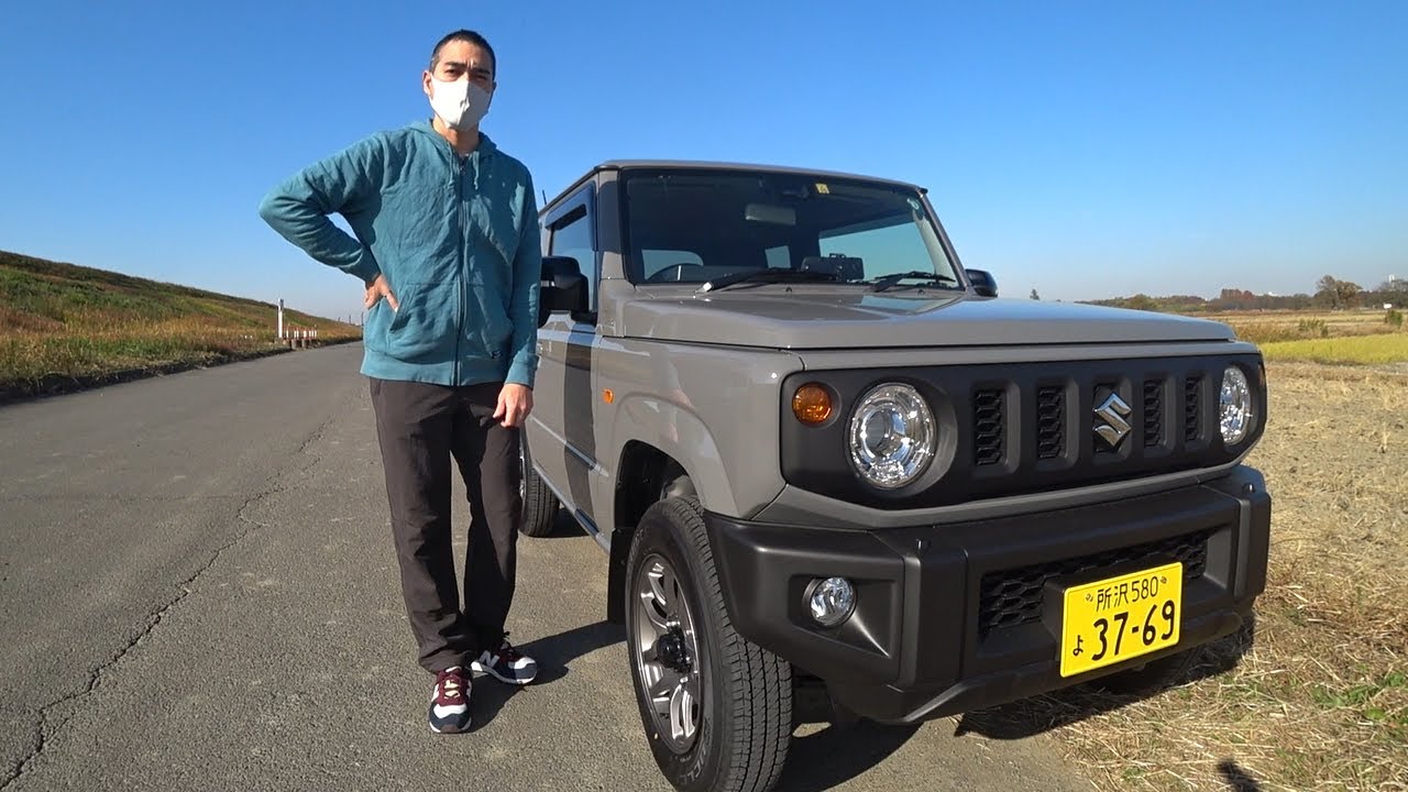 ジムニーjb64w 身長185cmのサイズ感 Youtube