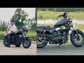 A Day in The Life of a Moto Vlog in California | Harley Davidson Forty Eight