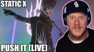 Static-X - Push It (Live in Orlando 2023) REACTION | OFFICE BLOKE DAVE