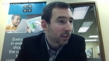 Hangout with Code.org about the Hour of Code