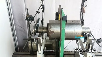 YYQ-100A Belt Drive Rotor Dynamic Balancing Machine for Dynamic Balance test#rotorbalancingmachine