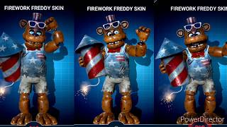 Full Firework Freddy skin animations!! Animação completa Firework Freddy!!