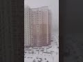 Зимняя гроза в Москве