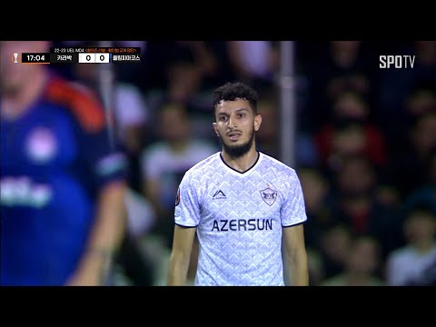[22/23 UEL] 카라박 vs <strong>올림피아코스</strong> 조우비르 활약상