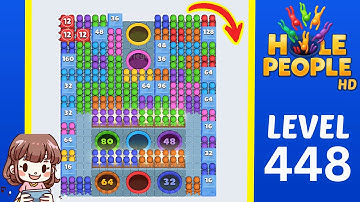 Hole People Level 448 Solution Walkthrough