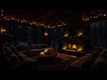 Snowy Winter Night Relaxing Piano And Fireplace Sounds For Focus Sleep Holiday Calm 
