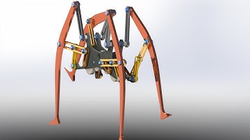 Theo Jansen Walking Linkage Mechanism